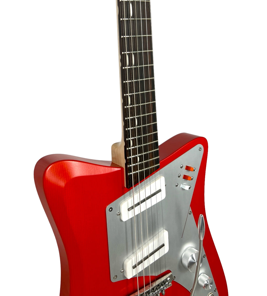 UMA Guitars Jetson 2 Tangerine finish, NEW (Authorized Dealer)