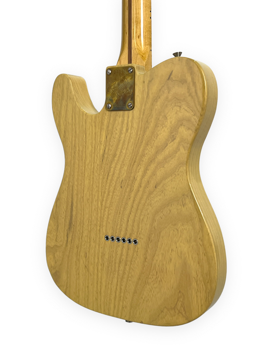 Saul Koll Blackguard Tele, Butterscotch Blonde, Circa 2001-2003. Lollar pickups / Glendale hardware.