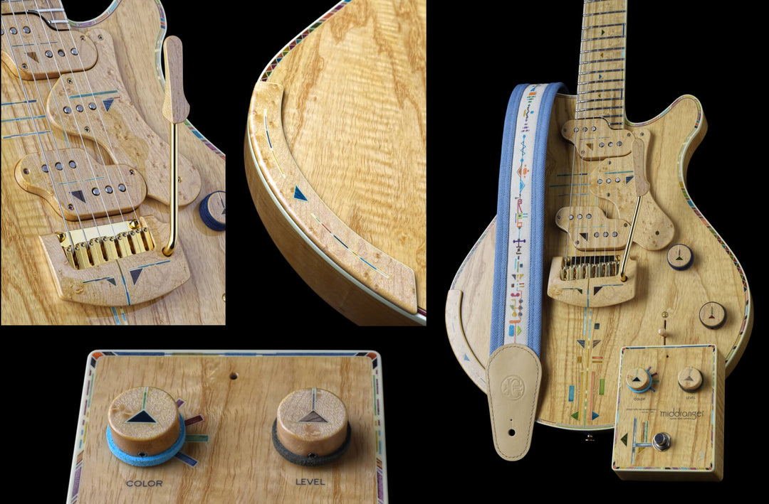 Jersey Girl Homemade Guitars Coota-Robitz  2025 - Ash / Figured Maple. NEW, (Authorized Dealer)