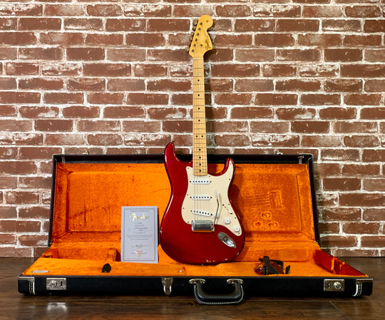 Fender Custom Shop 66 Stratocaster Relic 2007 Candy Apple Red / Aged Hardware
