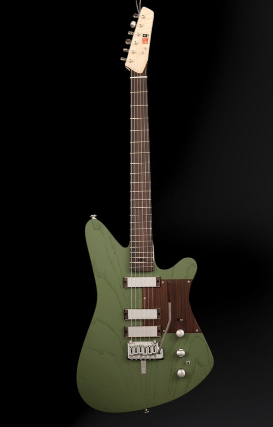 Tao Guitars Sutorato “U-A-M” - Lincoln Green (black filled pores) w/ ABM 2-Point Trem. NEW (Authorized Dealer) *VIDEO ADDED*