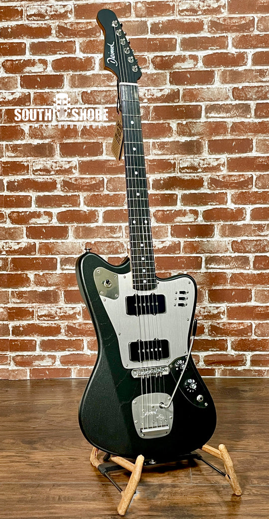 Deimel Firestar Open Pore Black Finish w/ Novak Pickups NEW (Authorized Dealer)