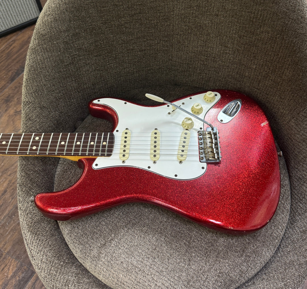 Fender Custom Shop “Not-Rod” ’60s Stratocaster - 2019 - Red Sparkle Relic. Master Built by Mark Kendrick