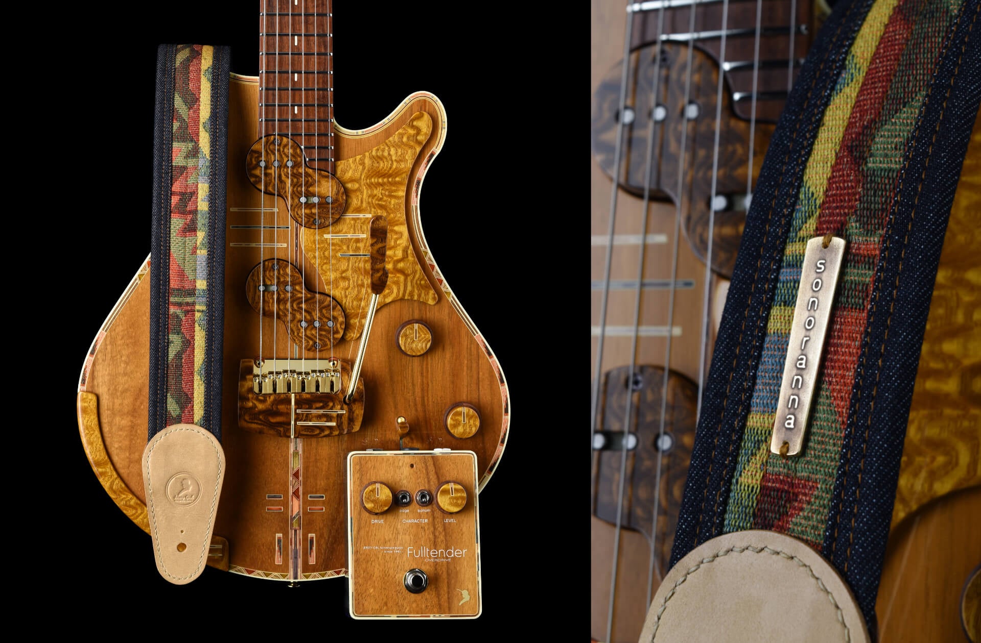 ギター JERSEY GIRL Homemade Guitars Fulltender Jersey Girl Homemade Guitars Tapa Sonoranna 2025 - Natural