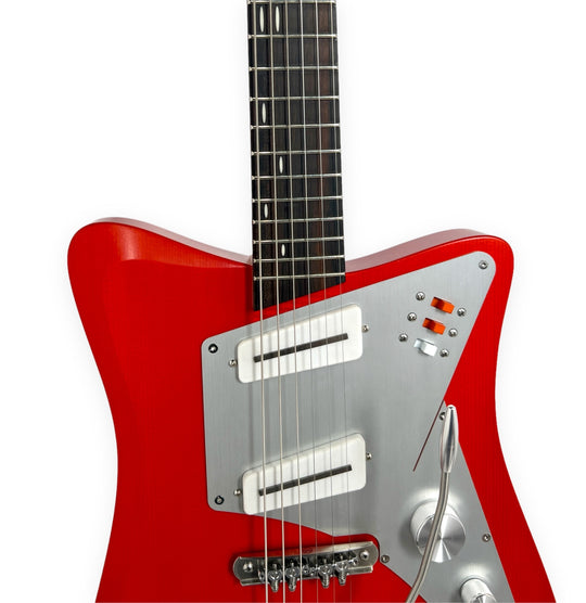 UMA Guitars Jetson 2 Tangerine finish, NEW (Authorized Dealer)