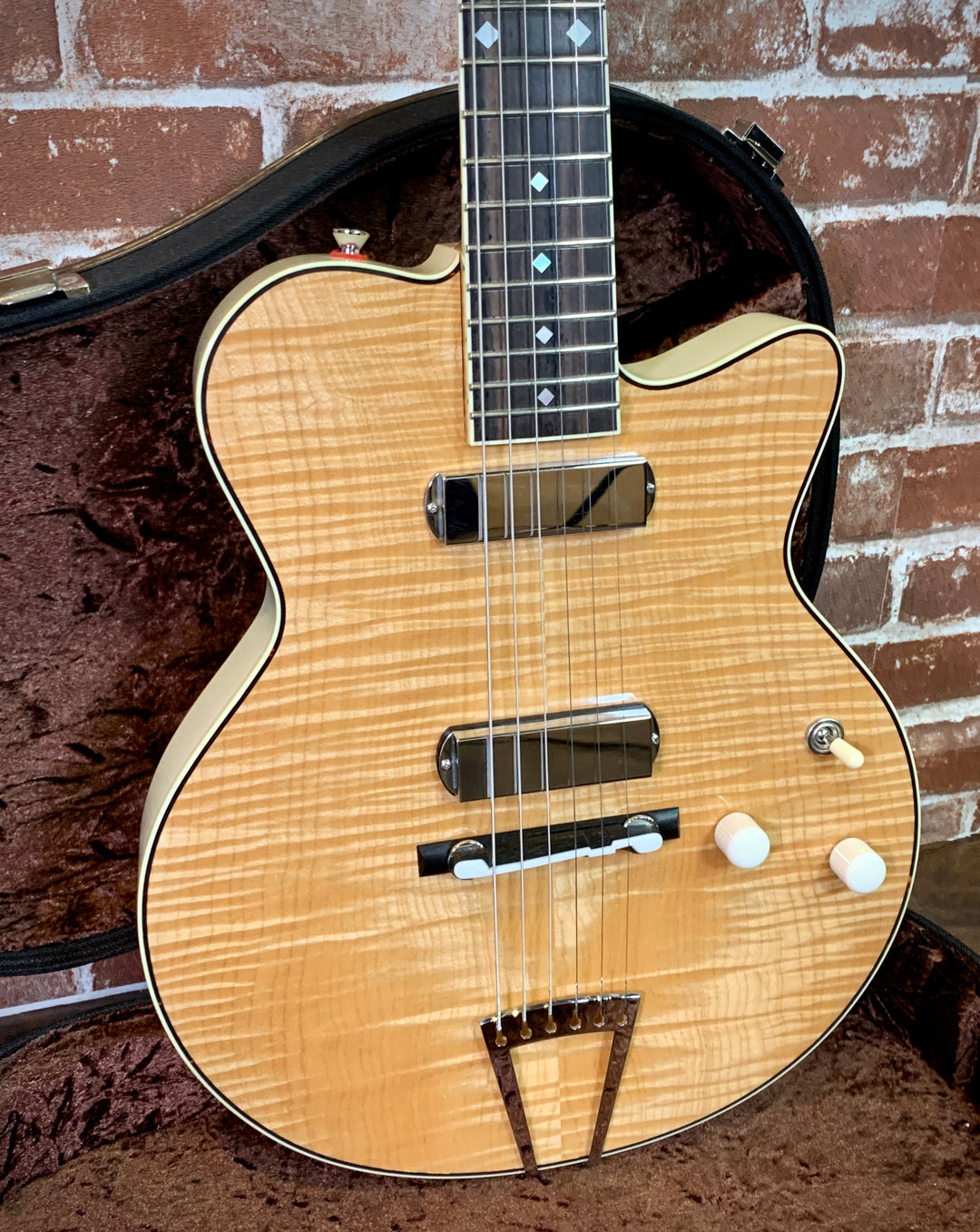 Yanuziello Electric 2013 Natural/Ivory 22 1/2" Scale, Excellent + Maple/Alder 5lbs 3.2oz (Video Demo)