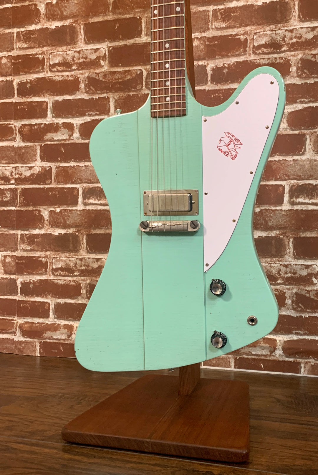 Gibson Custom Shop 63 Firebird Made 2 Measure Aged Seafoam Green 2016 Aged Seafoam Green