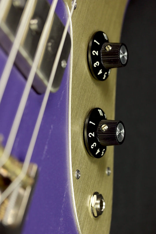 Deimel Firestar Bass 2019 Purple Matt Metallic Authorized Deimal Guitar Works Dealer in the USA