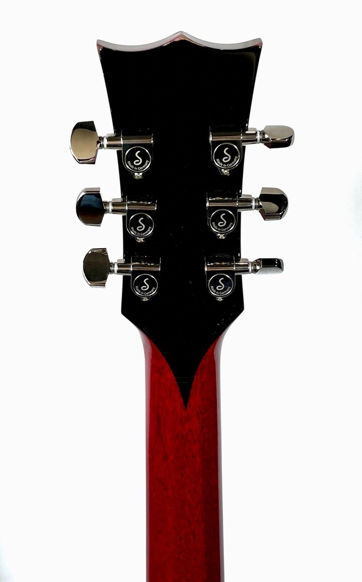 Fiam Guitars Nightingale by Ex Ronin Luthier Izzy Lugo, 2021 Wine Red/Black NEW (Auhthorized Dealer)