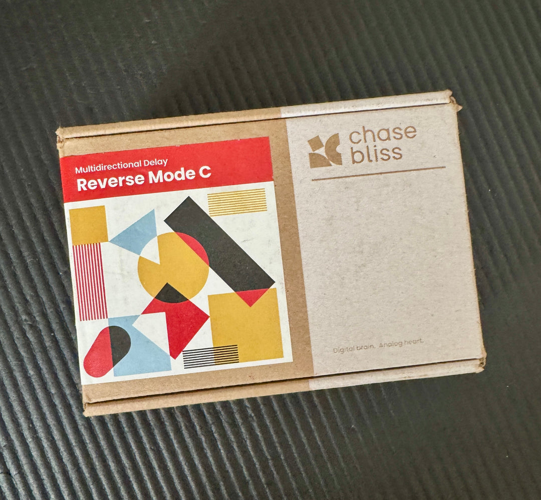 Chase Bliss Audio Reverse Mode C 2024 - White / Graphics