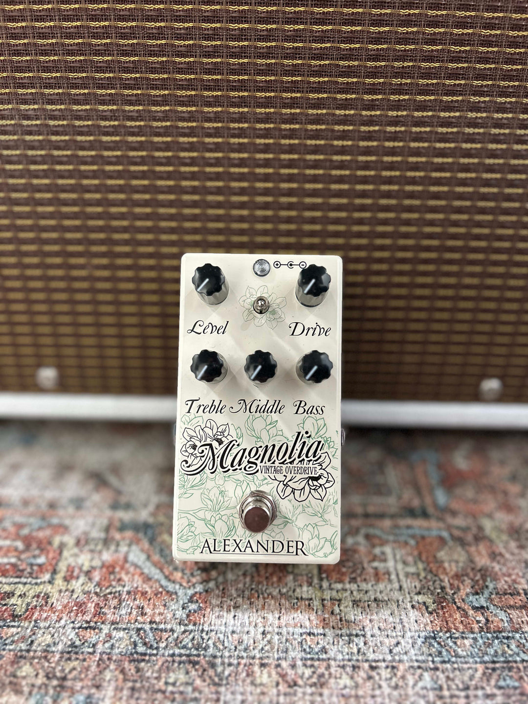 Alexander Pedals Magnolia Vintage Overdrive - 2019-2020 - White. Store Demo.