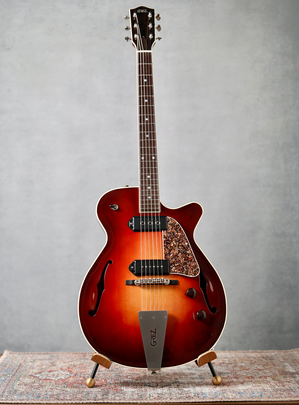 Grez Guitars Grand-Tour - 2025 - Sunburst w/ Duncan CS Staple + STD P-90’s. NEW, (Authorized Dealer)