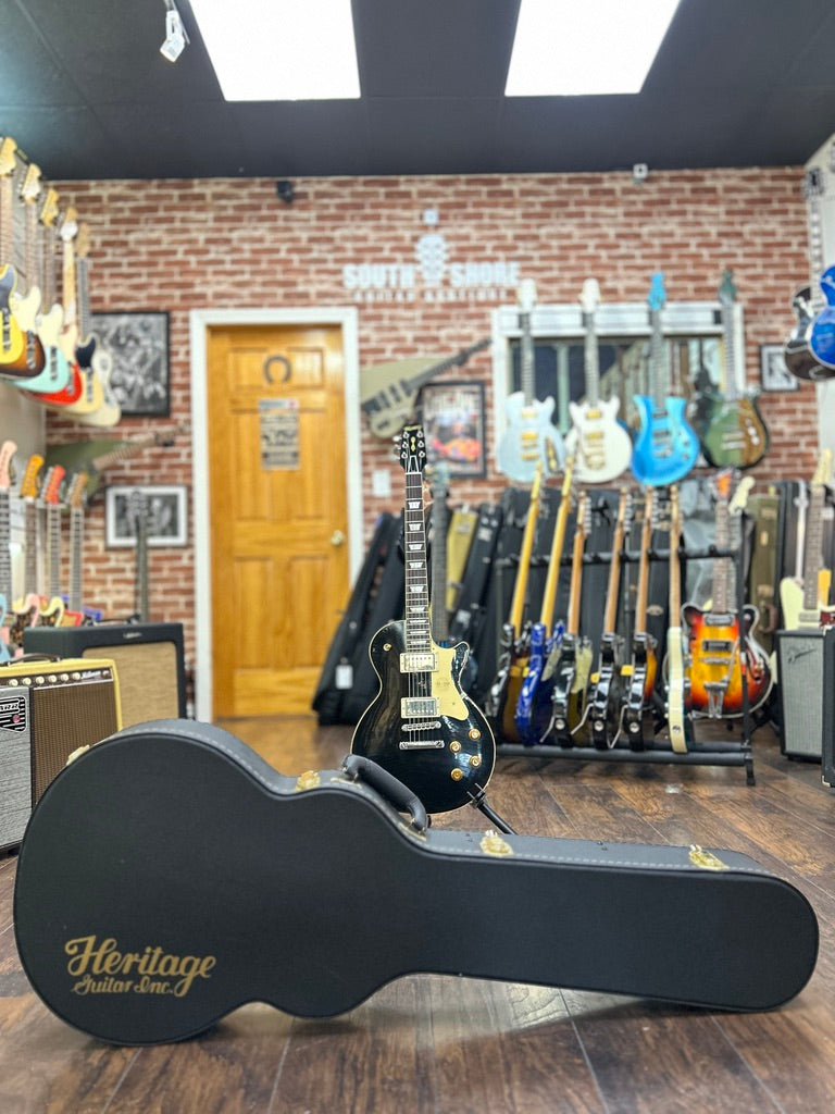 Heritage Custom Shop Core Collection H-150 Artisan Aged - Ebony. NEW (Authorized Dealer)