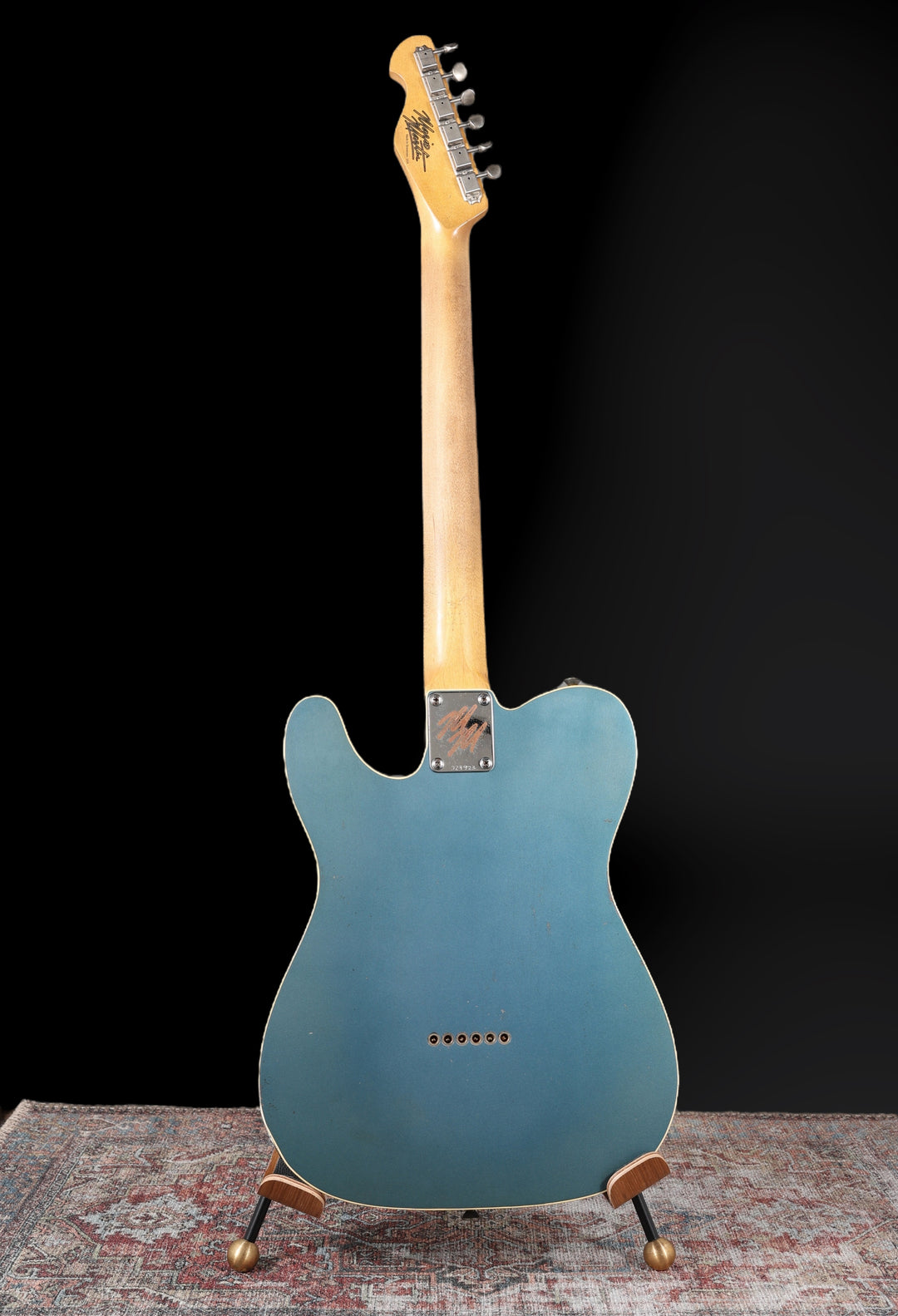 Mario T-Style - Deep Lake Placid Blue, Double Bound, Madagascar Rosewood board. NEW, Authorized Dealer)