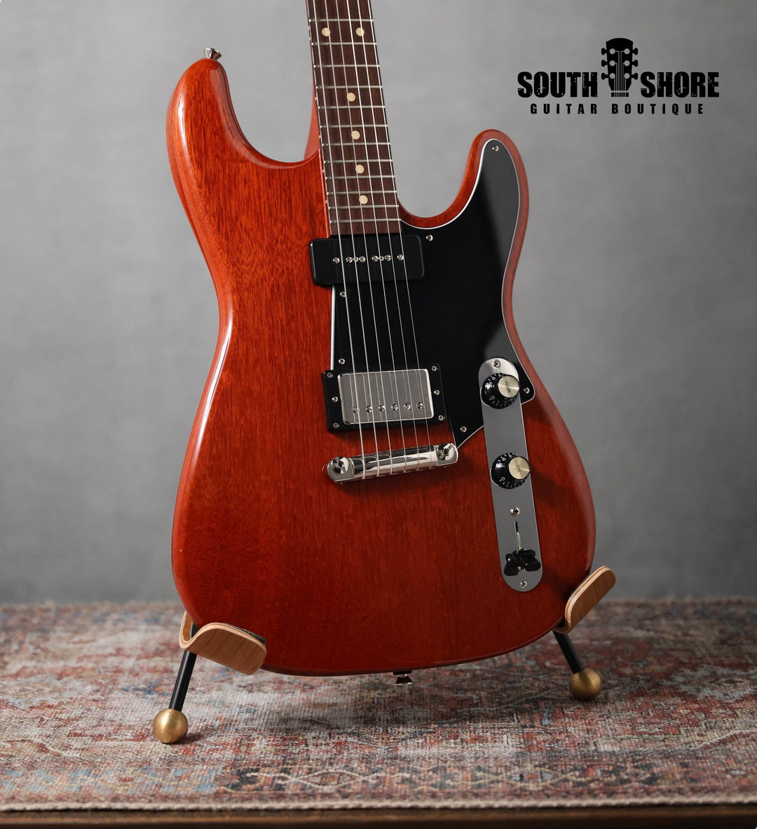 Probett Rocket II 2021 - Natural w/ Bulldog P-90 & A5 Humbucker.