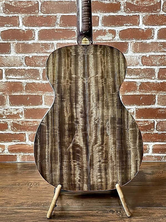 Huss and Dalton T00-14 Custom Barnwood Grey finish, Myrtle Wood & Sitka, NEW (Authorized Dealer) *Vi