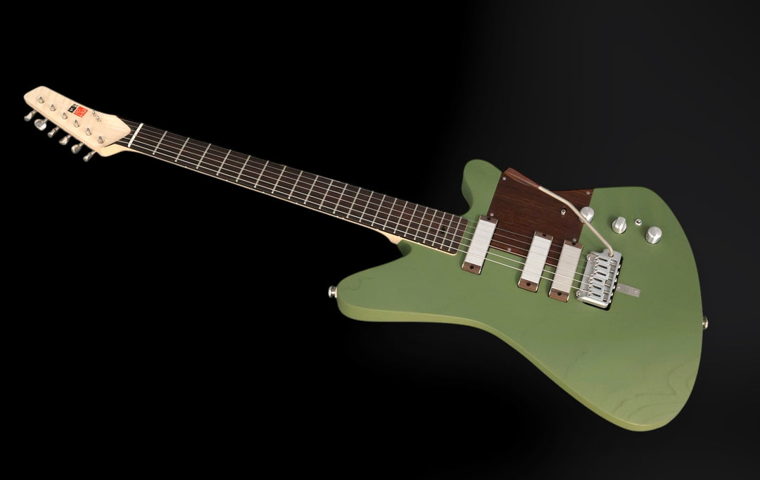 Tao Guitars Sutorato “U-A-M” - Lincoln Green (black filled pores) w/ ABM 2-Point Trem. NEW (Authorized Dealer) *VIDEO ADDED*