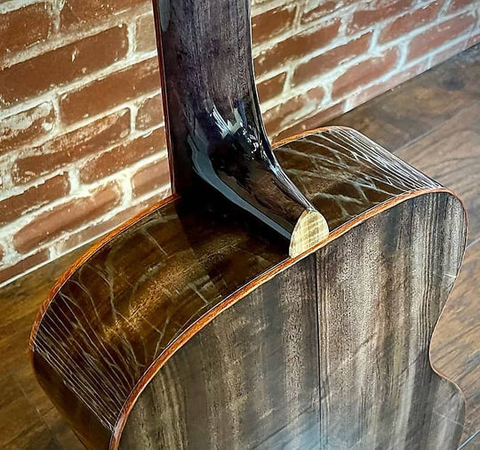 Huss and Dalton T00-14 Custom Barnwood Grey finish, Myrtle Wood & Sitka, NEW (Authorized Dealer) *Vi