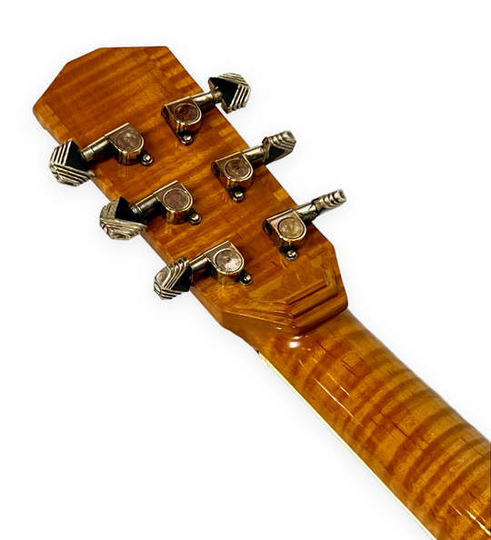 Jesselli Guitars Modernaire Circa 1989-1990 Natural Walnut & Ebony (Authorized Jesselli Dealer) *Final price drop*