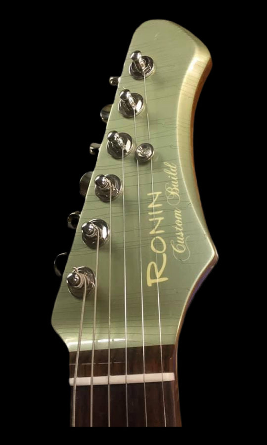 Ronin Betty Thinline "Custom Build" 2020 Pinecrest Green/Natural Redwood 5lbs 9oz  Authorized Dealer