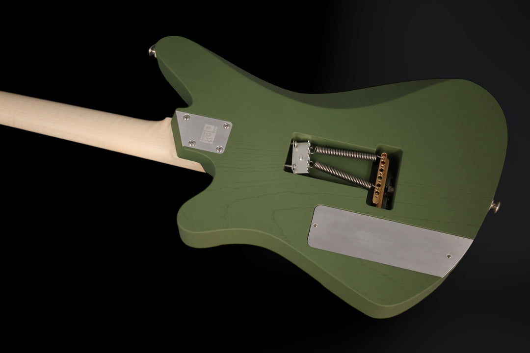 Tao Guitars Sutorato “U-A-M” - Lincoln Green (black filled pores) w/ ABM 2-Point Trem. NEW (Authorized Dealer) *VIDEO ADDED*