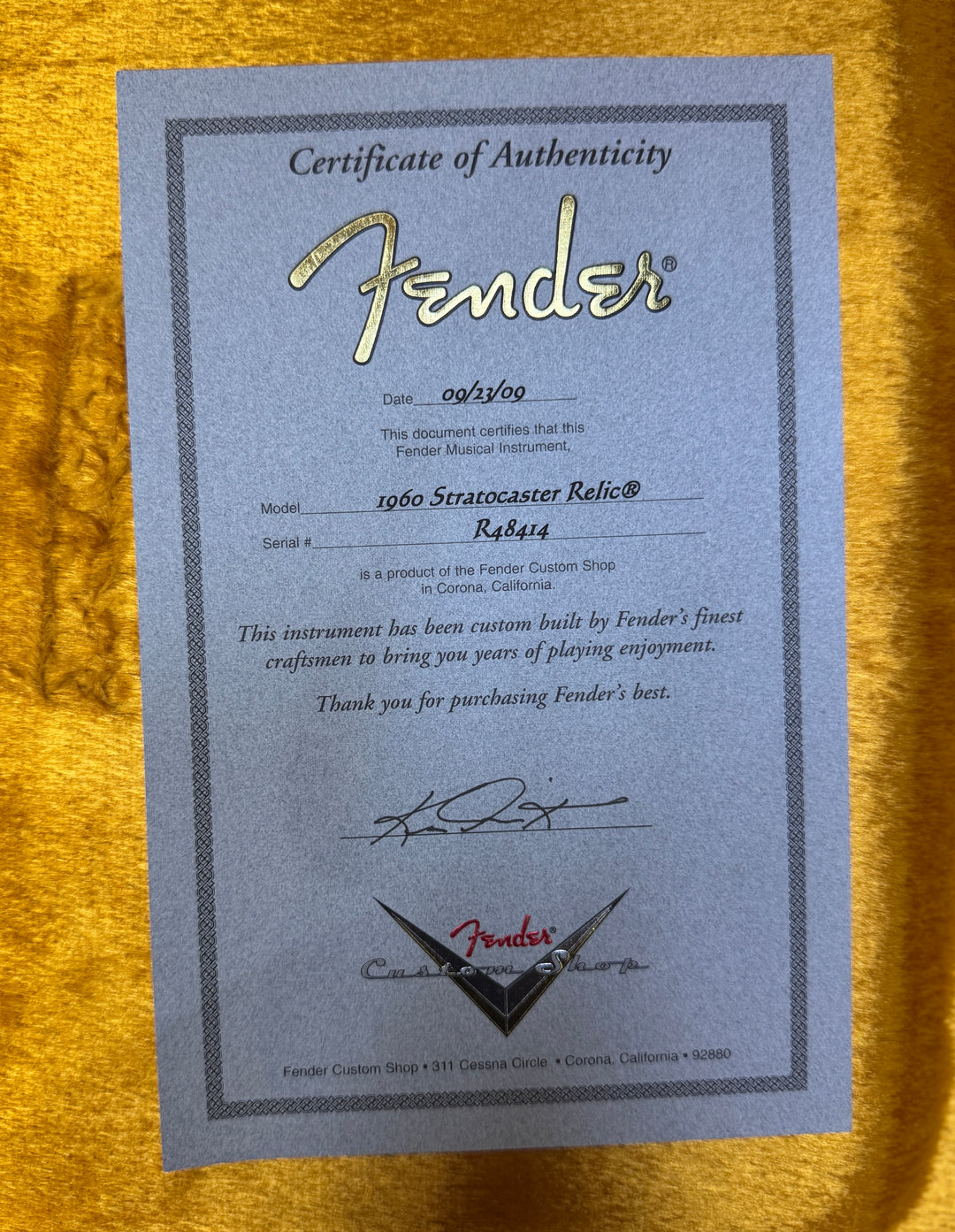 Fender Custom Shop “Not-Rod” ’60s Stratocaster - 2019 - Red Sparkle Relic. Master Built by Mark Kendrick
