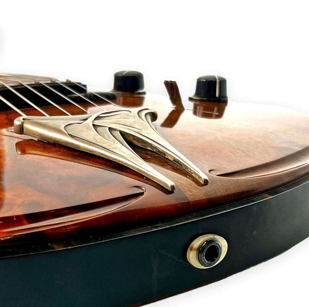 Jesselli Guitars Modernaire Circa 1989-1990 Natural Walnut & Ebony (Authorized Jesselli Dealer) *Final price drop*