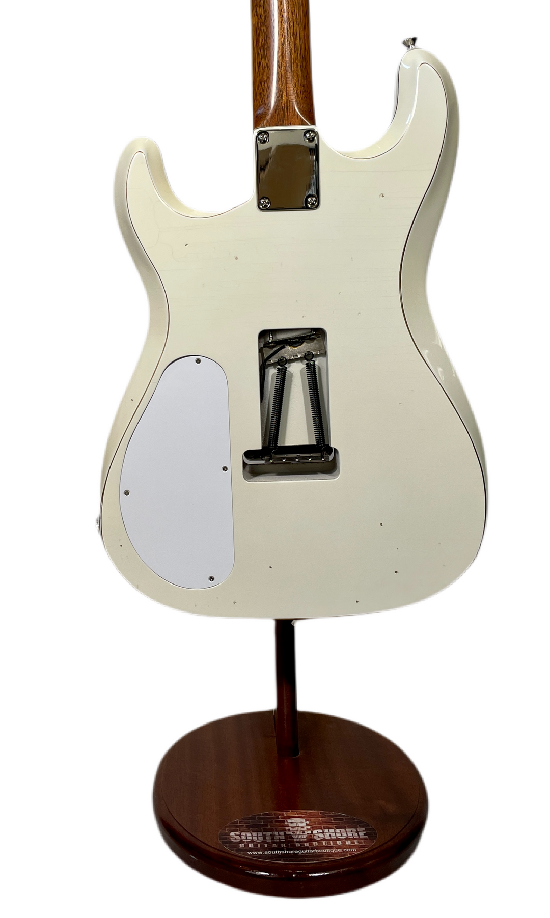 Fiam Guitars Mirari F5 2022 Aged White over Gold, by past Ronin luthier Izzy Lugo (Authorized Fiam Dealer)