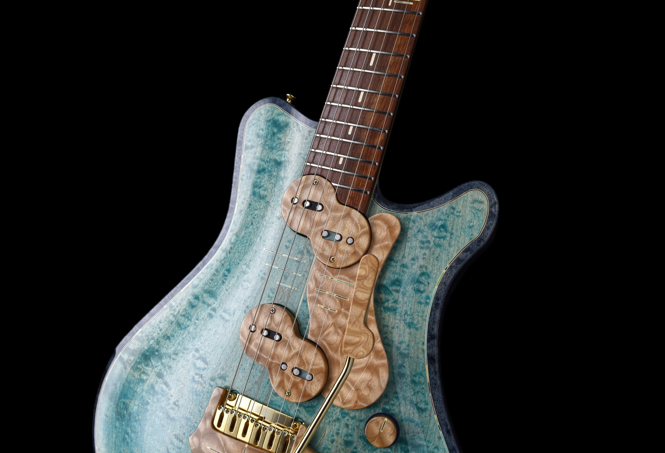 Jersey Girl Homemade Guitars Tapa-Verblet - 2025 - Holographic