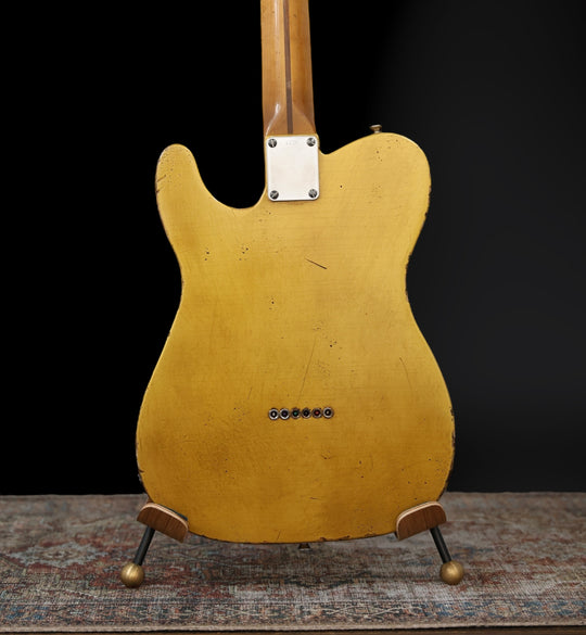 Nacho Banos 1949 Prototype, Chambered Hollow Body w/ “PAF” Style Pickups 2019 - Aged Gold. Collector Owned. 5lbs 15oz by Nacho Banos