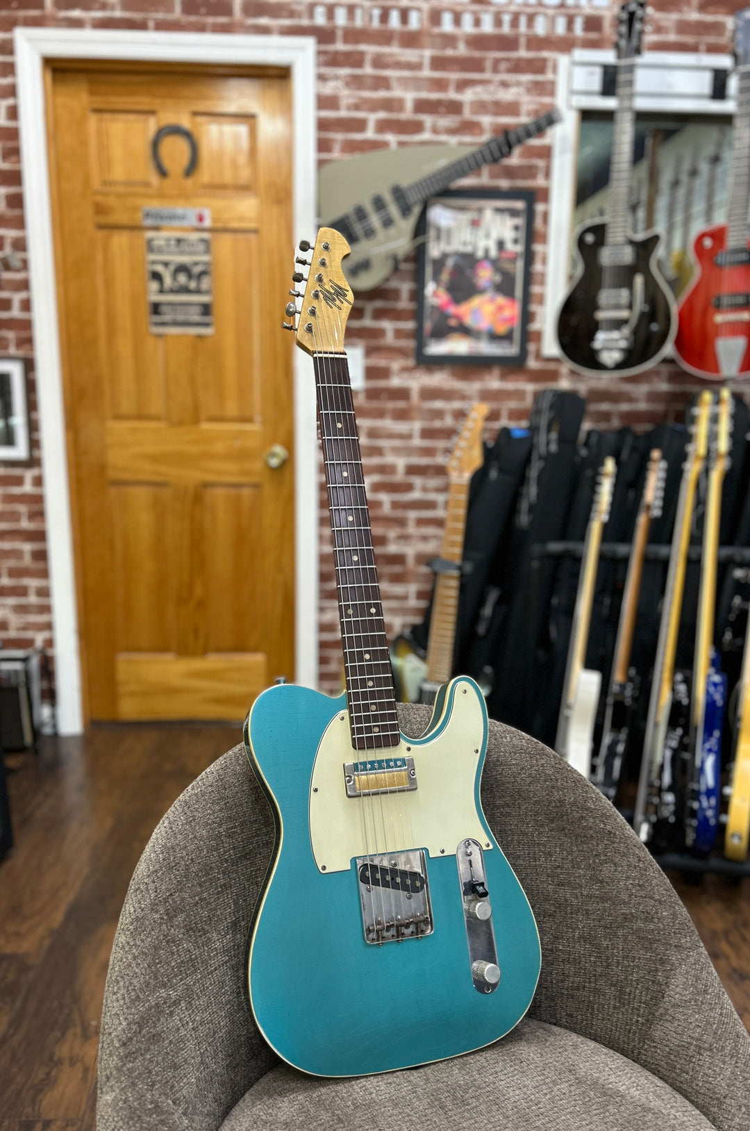 Mario Martin T-Style - Ocean Turquoise Relic w/Curtis Novak