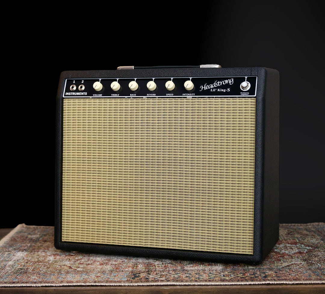 Headstrong  Lil’ King S 2025 - 25W w/ 6l6’s - Black / Wheat - 12” GA-SC30. NEW, (Authorized Dealer)