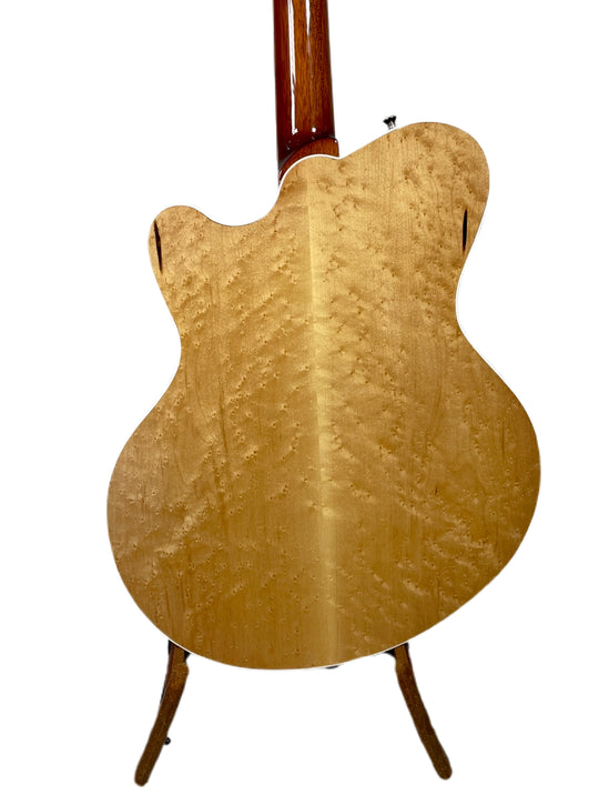 Kauer Guitars Super Chief, Natural Birdseye Maple Top, 2 P-90's, 6lbs 14oz NEW (Authorized Dealer)