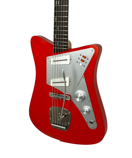 UMA Guitars Jetson 2 Tangerine finish, NEW (Authorized Dealer)