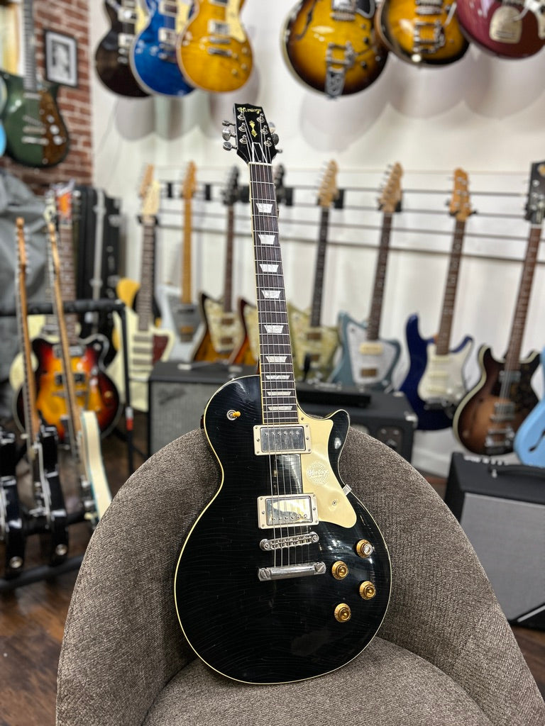 Heritage Custom Shop Core Collection H-150 Artisan Aged - Ebony. NEW (Authorized Dealer)