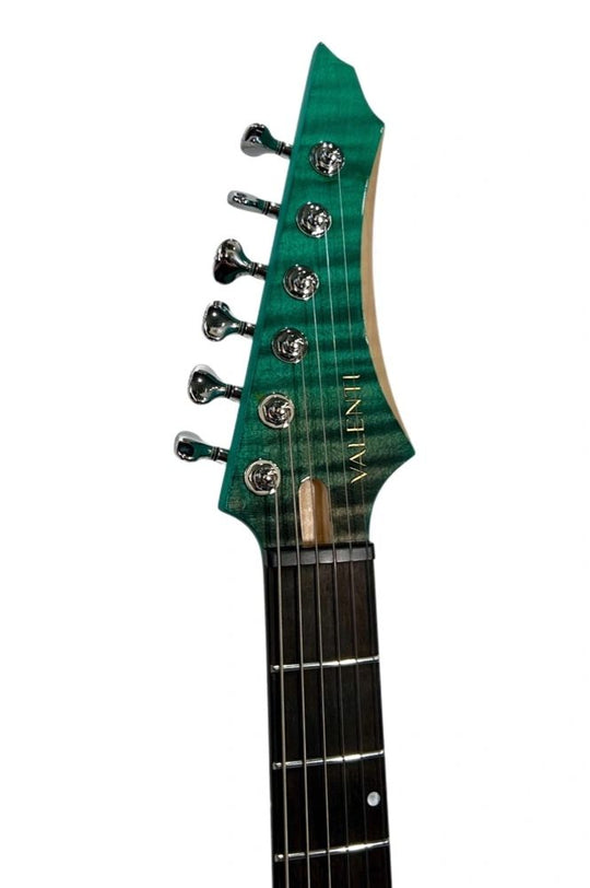 Valenti Guitars Callisto Carved Top 2022 Teal Green / Black, NAMM Special 1 of 5 NEW (Authorized Dealer)