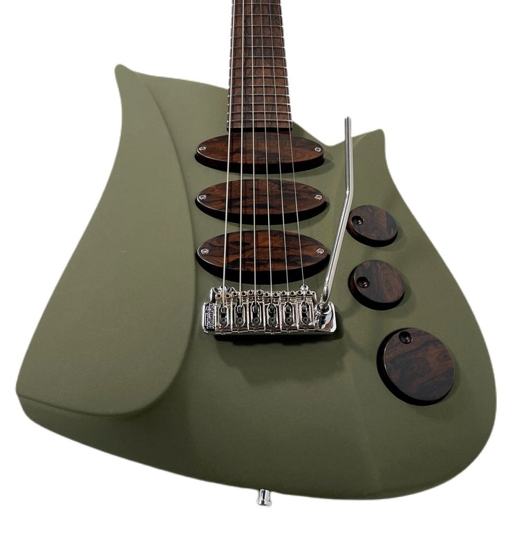 Teuffel Guitars Niwa Custom 2022 Olive / Ziricote (Excellent + Condition)