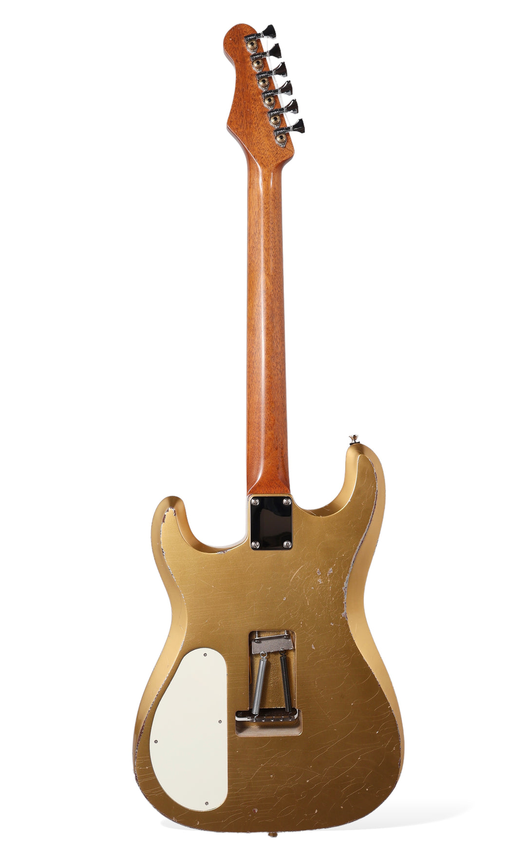 Fiam Guitars Mirari F5 2023 - Aztec Gold over Silver. By past Ronin Guitars luthier Izzy Lugo. NEW (Authorized Dealer)