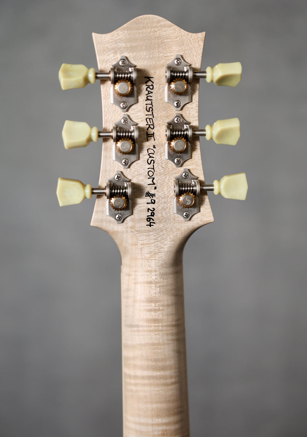 Nik Huber - Krautster II Custom - 2019- Candy Apple Red / Flame Maple Neck (That Pedal Show)