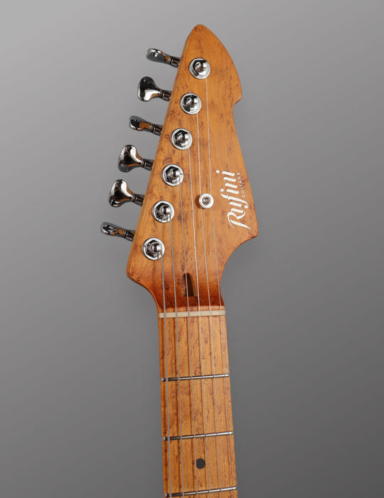Rufini Guitars Zyco - Bianco Neve (aka Snow White) - Birdseye Maple. NEW. (Authorized Dealer)