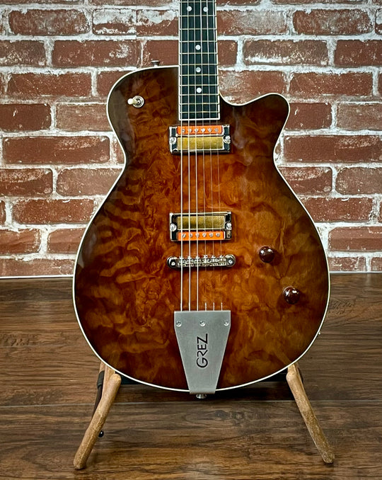 Grez Mendocino Custom 2021 Dark Burst Quilt Top, Binding & Novak Gold-Foils NEW (Authorized Dealer)