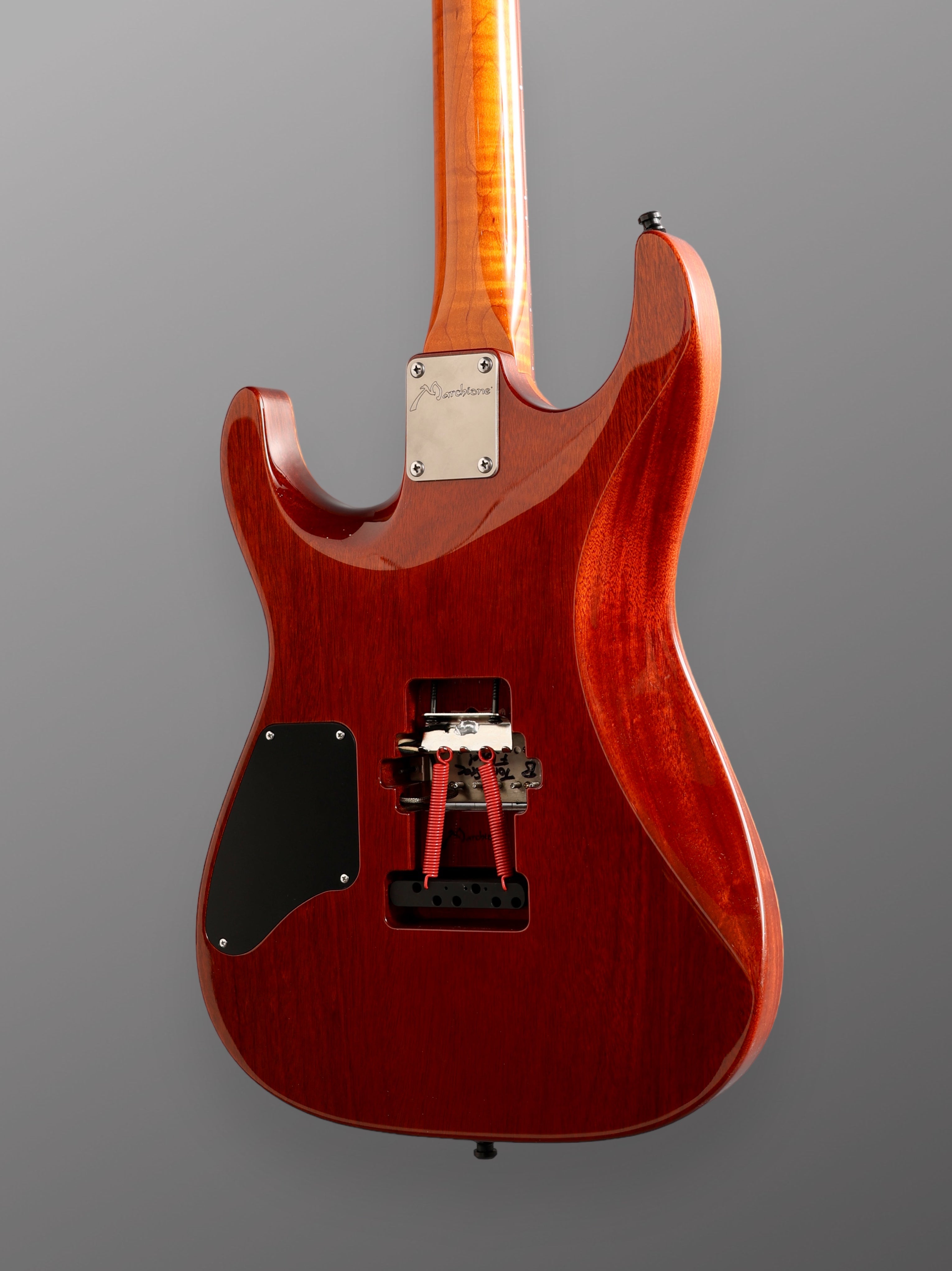 Marchione Carve-Top Solid Body - 2023 - Cherry Burst. NEW