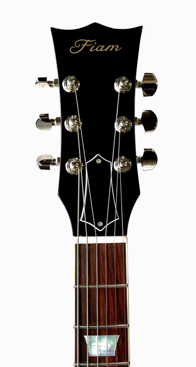Fiam Guitars Nightingale by Ex Ronin Luthier Izzy Lugo, 2021 Wine Red/Black NEW (Auhthorized Dealer)