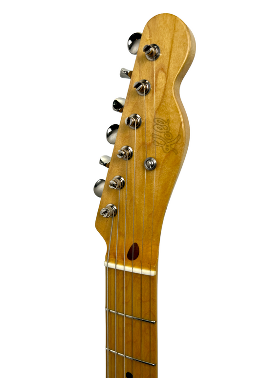 Saul Koll Blackguard Tele, Butterscotch Blonde, Circa 2001-2003. Lollar pickups / Glendale hardware.