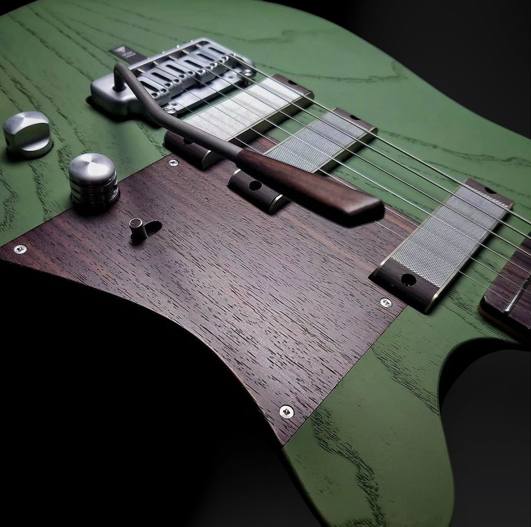 Tao Guitars Sutorato “U-A-M” - Lincoln Green (black filled pores) w/ ABM 2-Point Trem. NEW (Authorized Dealer) *VIDEO ADDED*