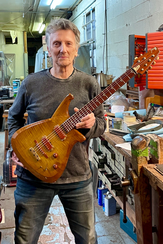Jesselli Guitars Modernaire Style 2 Hollow 1-Piece Body NEW 2021 (Authorized Dealer) *Video Added*