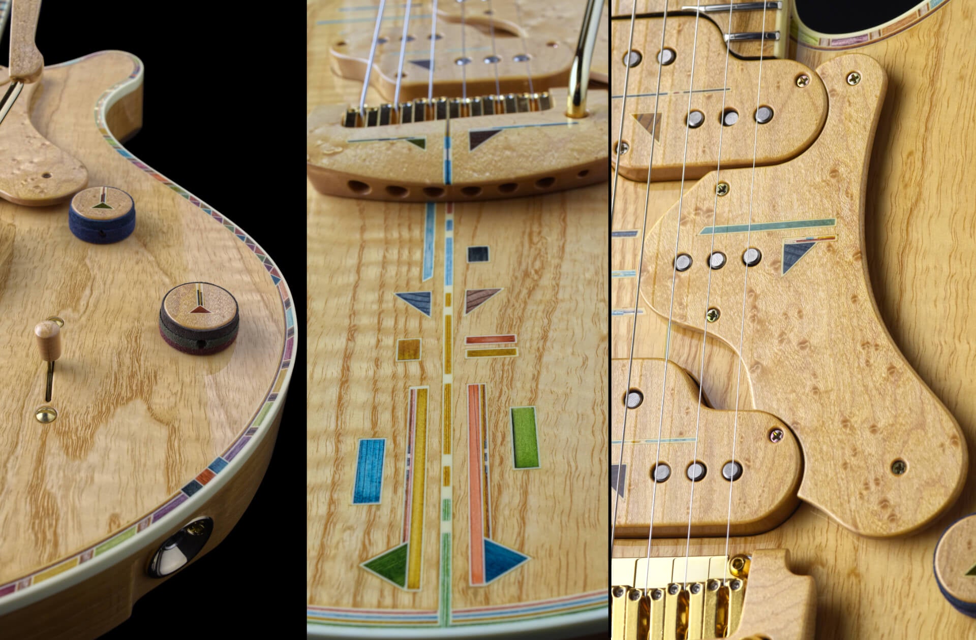 Jersey Girl Homemade Guitars Coota-Robitz 2025 - Ash / Figured