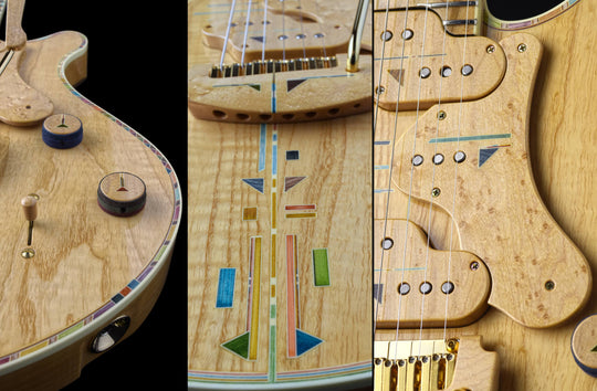 Jersey Girl Homemade Guitars Coota-Robitz  2025 - Ash / Figured Maple. NEW, (Authorized Dealer)