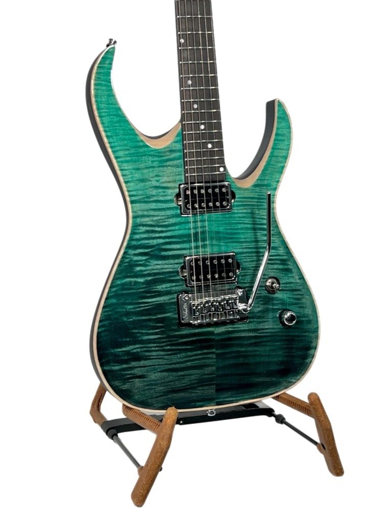 Valenti Guitars Callisto Carved Top 2022 Teal Green / Black, NAMM Special 1 of 5 NEW (Authorized Dealer)