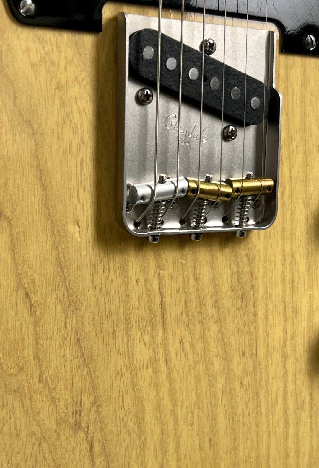 Saul Koll Blackguard Tele, Butterscotch Blonde, Circa 2001-2003. Lollar pickups / Glendale hardware.